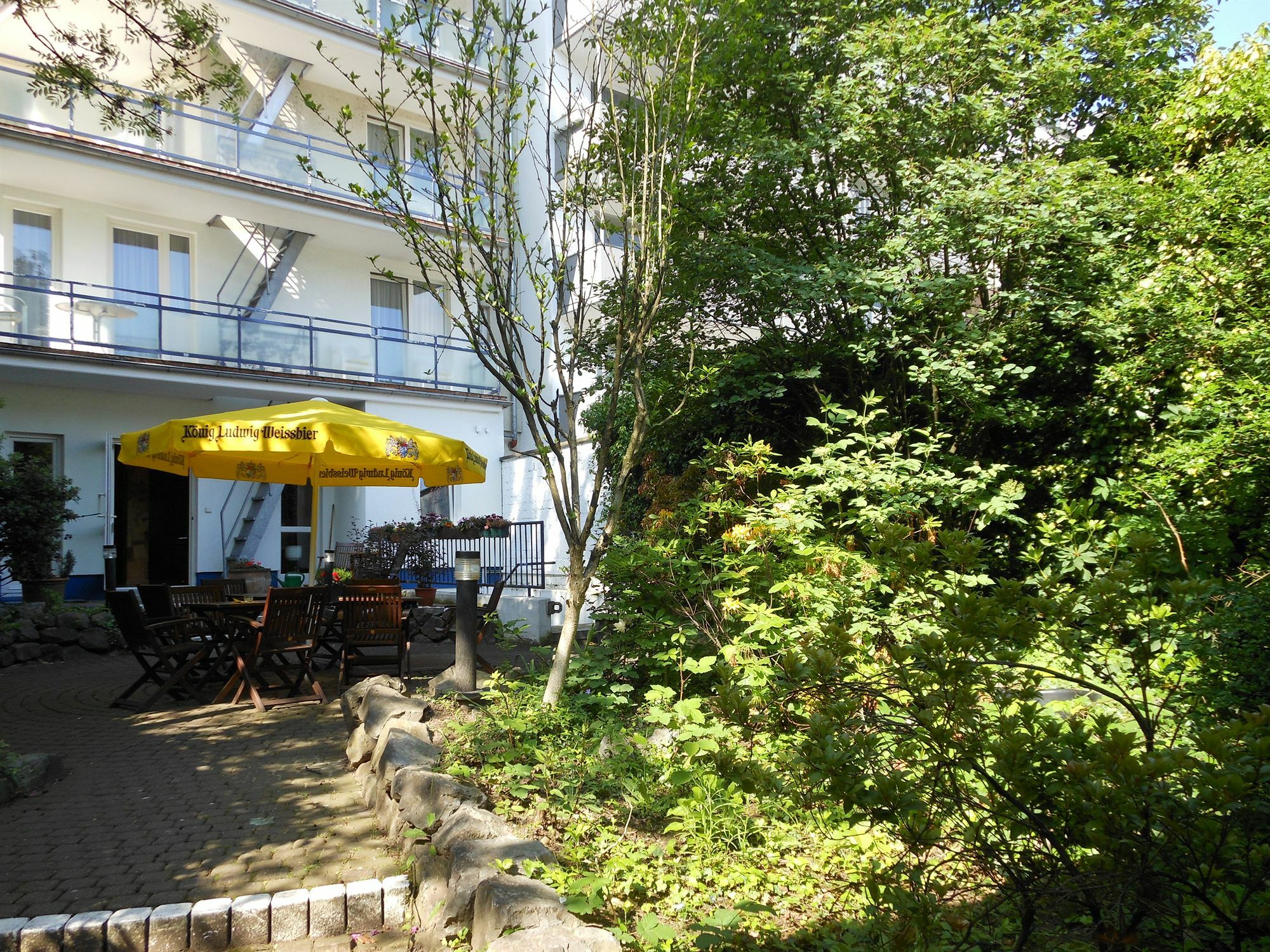 Garden Bilk Hafen Hotel Dusseldorf Exterior photo